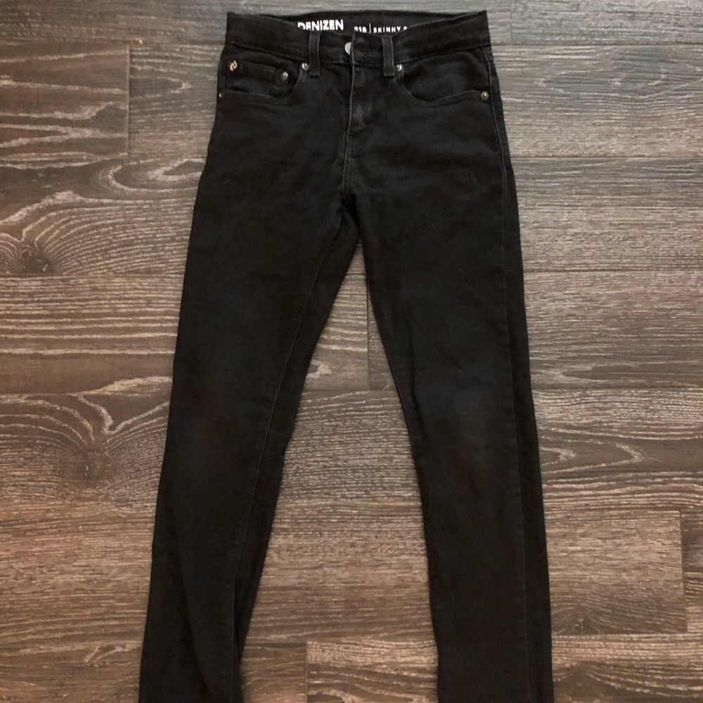 Boys DENIZEN Black Skinny Jeans
